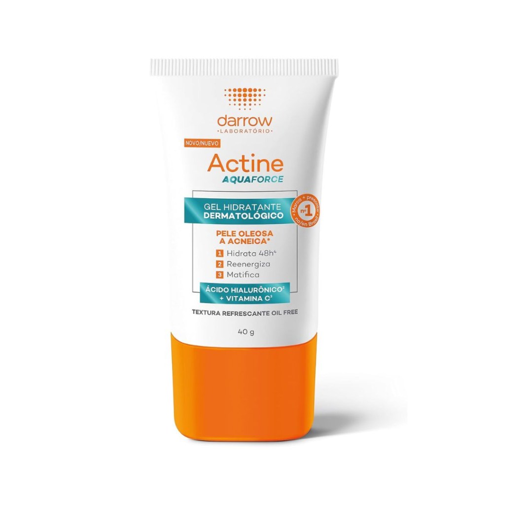 actine hidratante pele acneica