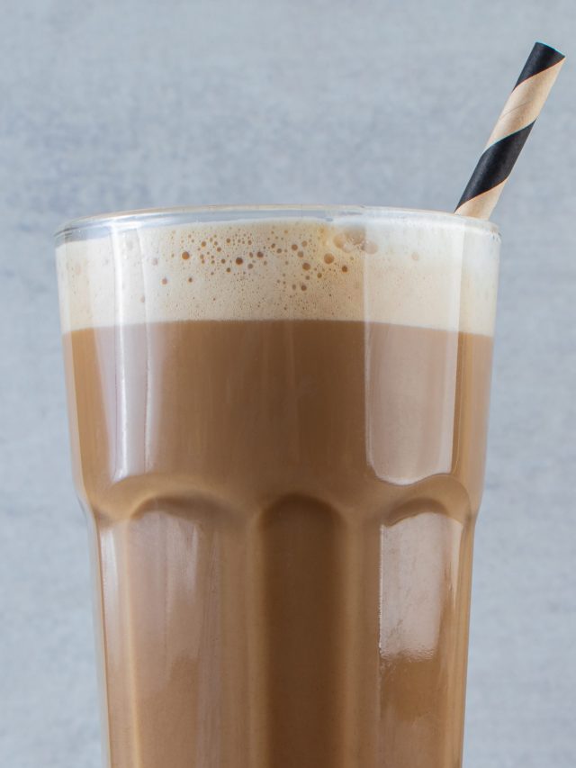 Capa de: Shake de café energético para o pré-treino