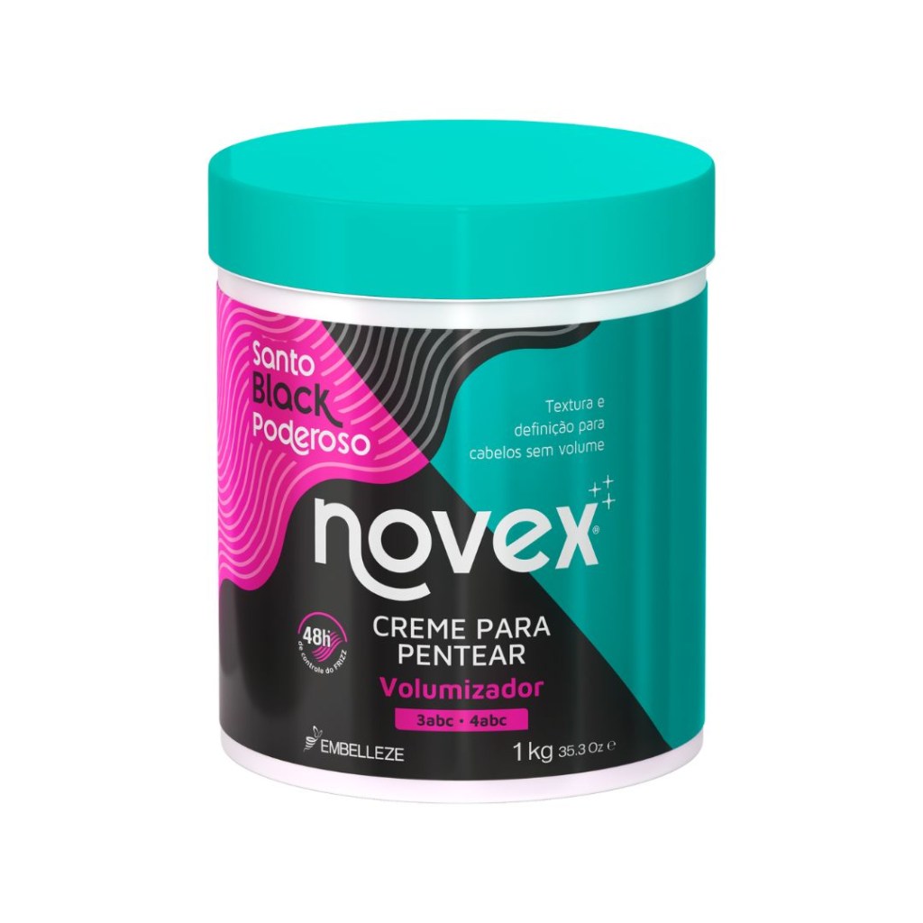 embelleze Creme de Pentear Novex Santo Black Poderoso de 1kg