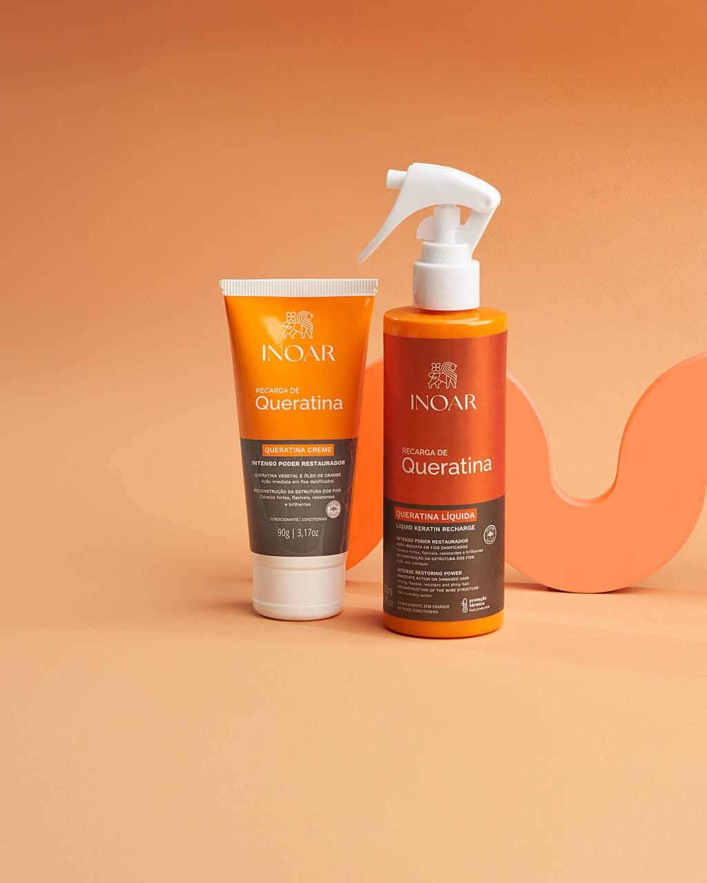Recarga de Queratina em creme Inoar Cosméticos