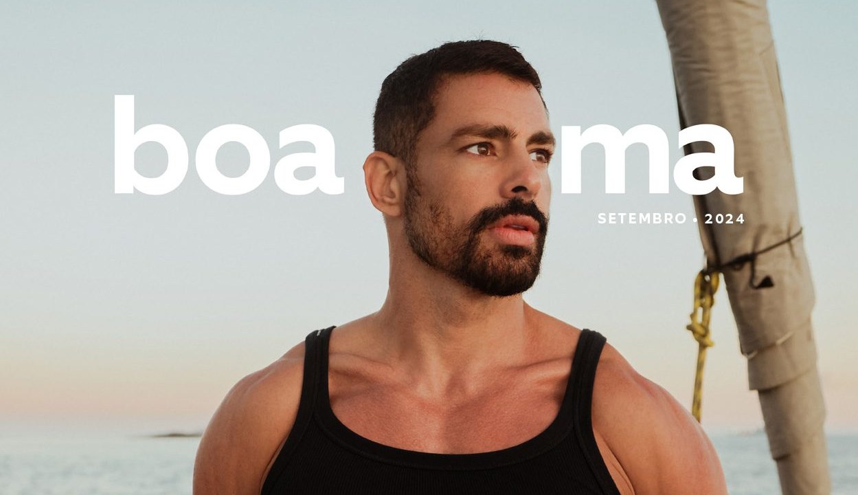 Cauã Reymond na capa de Boa Forma