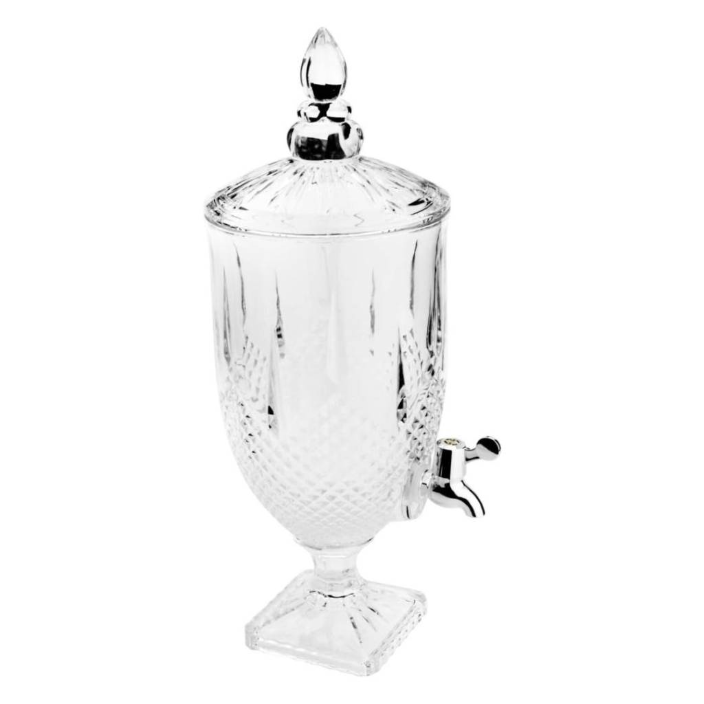 Dispenser de Cristal Diamante Transparente Lyor