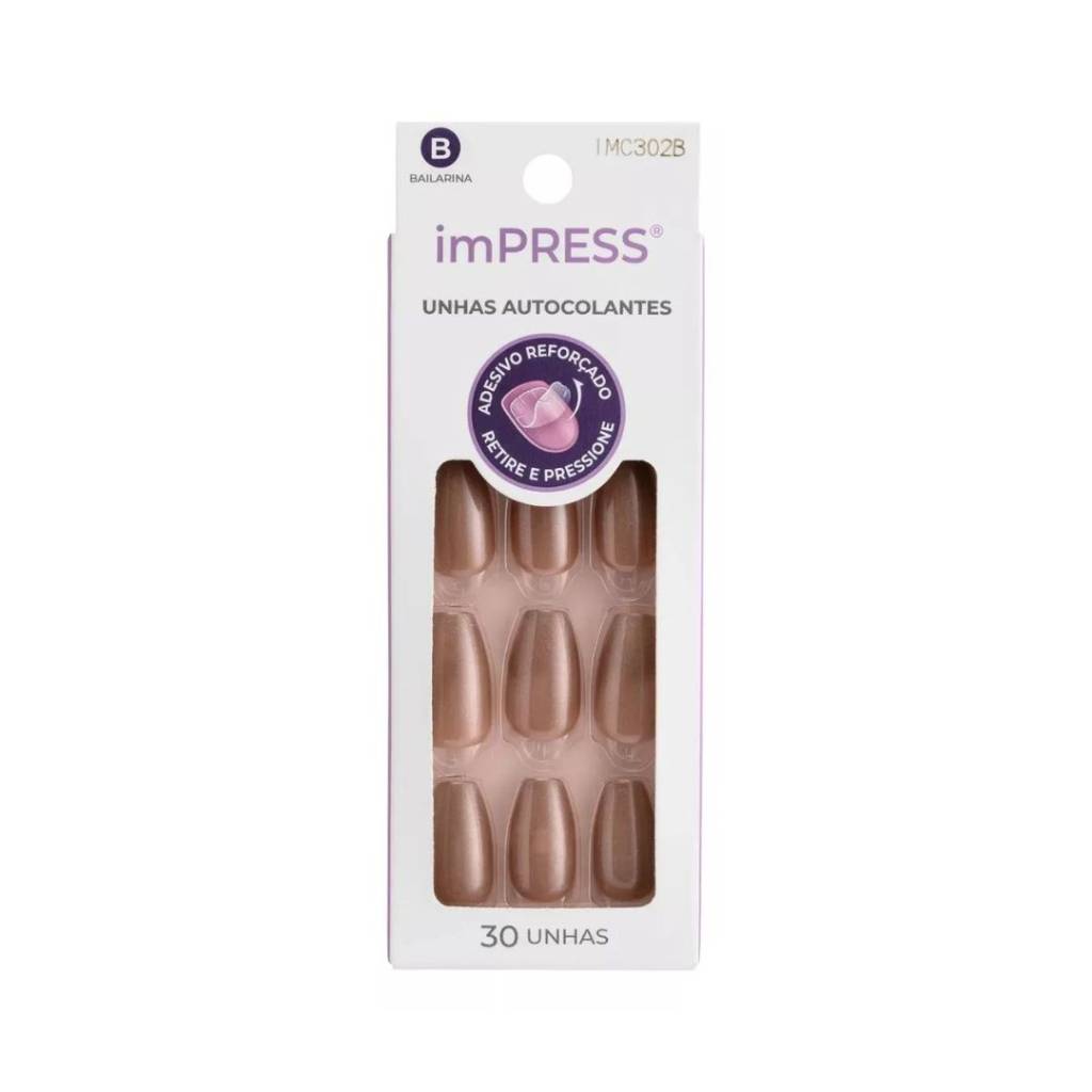 impress unhas autocolantes