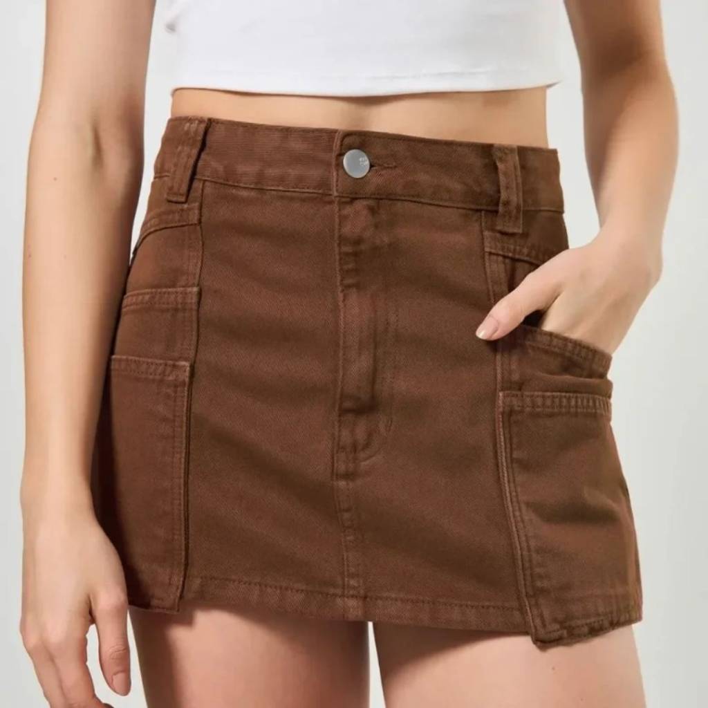 short saia youcom marrom