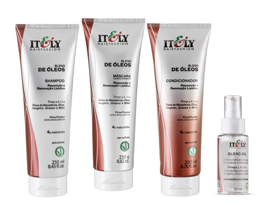 ITELY HAIRFASHION LINHA BLEND DE ÓLEOS (OK) ITELY HAIRFASHION LINHA BLEND DE ÓLEOS