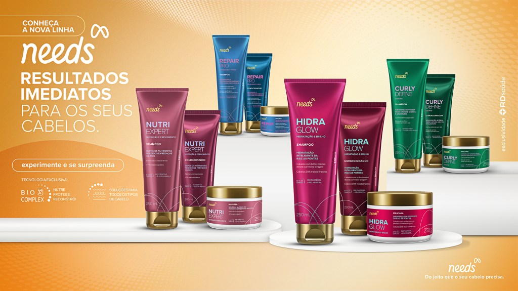needs linha para cuidados capilares