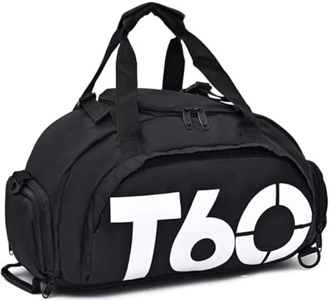 mochila-academia Mochila Mala T60 Para Academia Natação Camping na Cor Preta