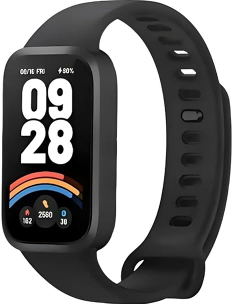 relogio-corrida Relógio Mi Band 9 smart-band 9 ACTIVE (GLOBAL) (PRETO) Pulseira Inteligente, Tela AMOLED 1,47, Relógio inteligente, Fitness, Pulseira Impermeável, 50 Modos Esportivos Bat 18 dias