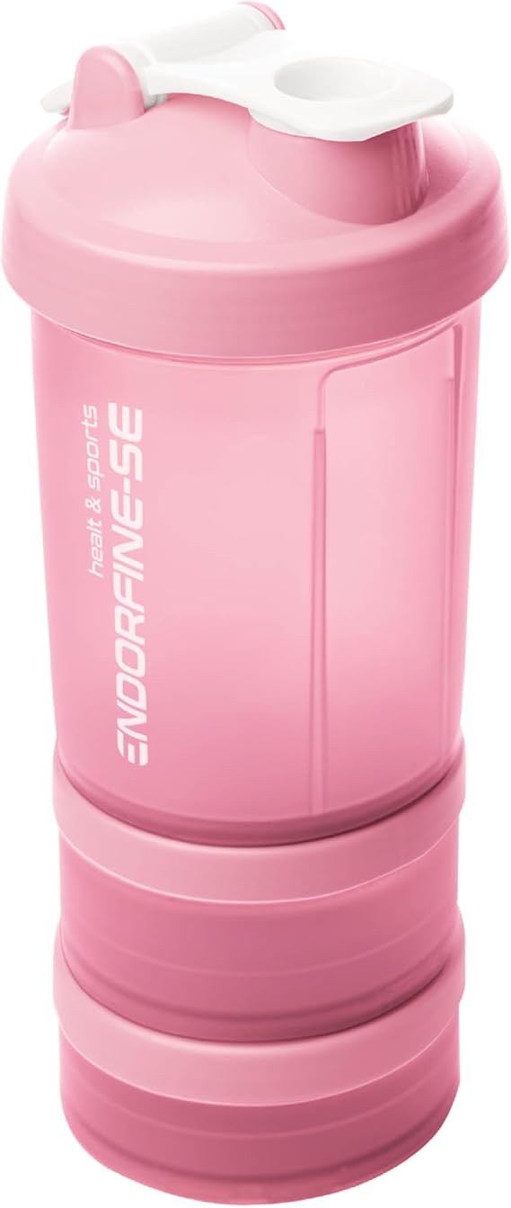 LYOR - Coqueteleira shaker 3 em 1 - Performance Rosa 650ml .