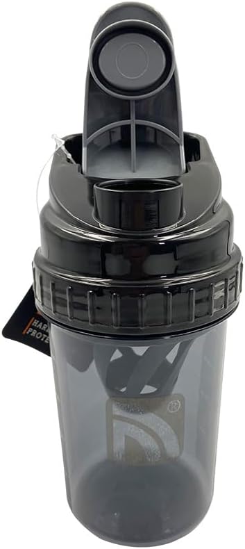 COQUETELEIRA GARRAFINHA SQUEEZE SHAKEIRA, Prottector - 450 mL - Preta, único .