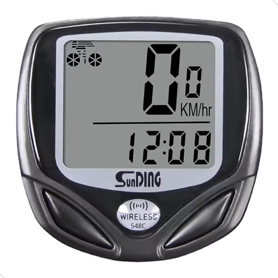 Velocimetro Digital Odometro Wireless Bike a Prova D'agua para Ciclismo com Visor Digital Mundo Compras .