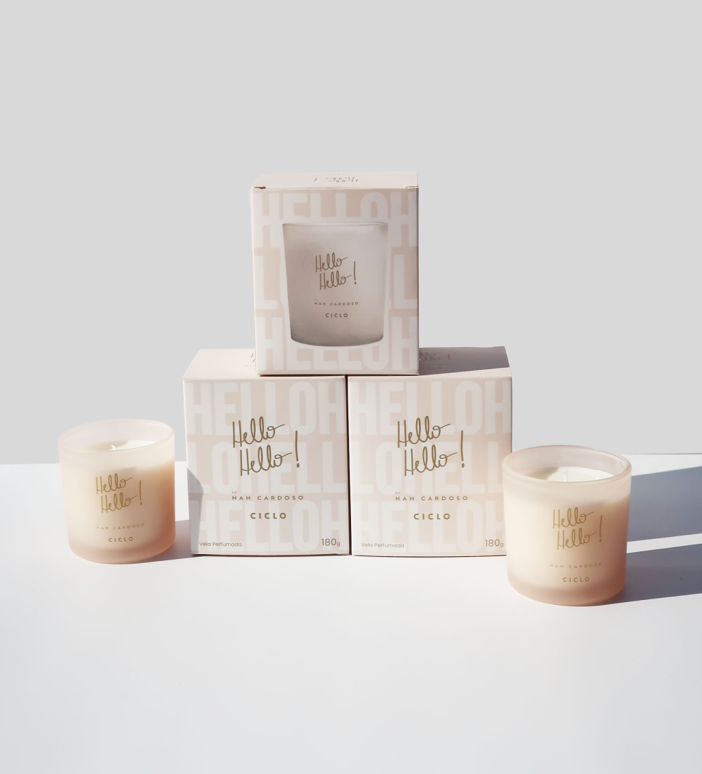 vela aromatizada hello hello ciclo cosméticos vela aromatizada hello hello ciclo cosméticos
