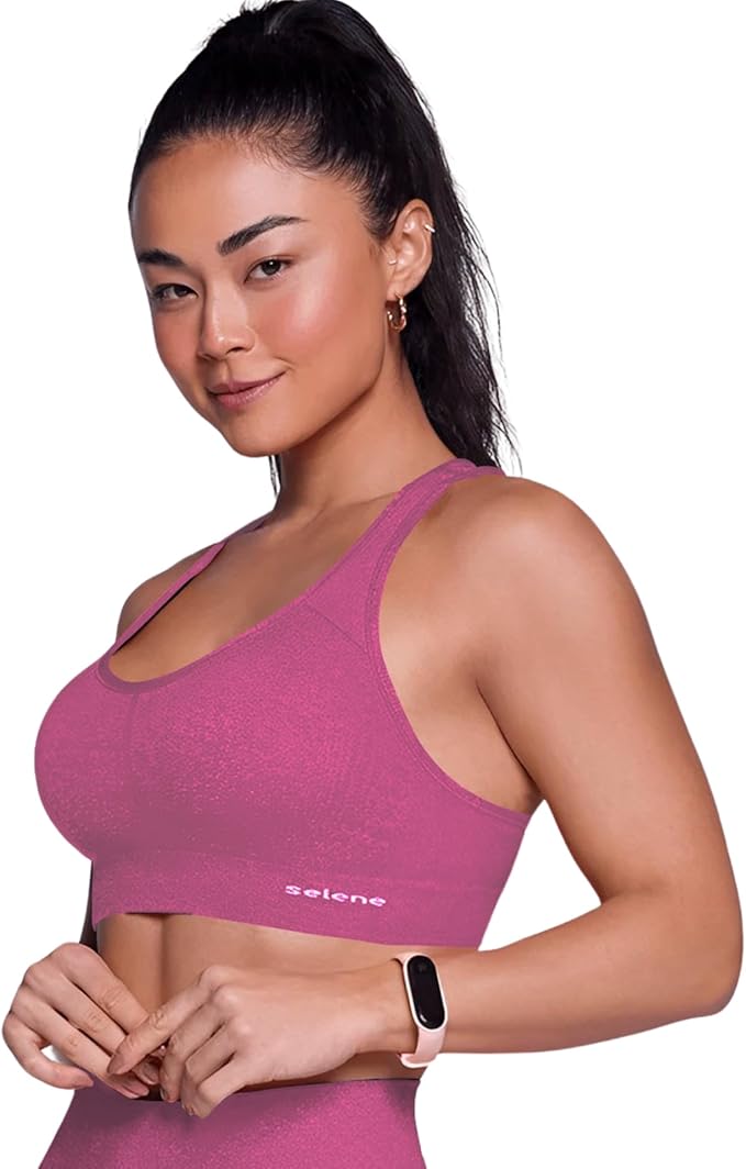 Top Academia Sport Alta Sustentação Sem Bojo Sem Costura