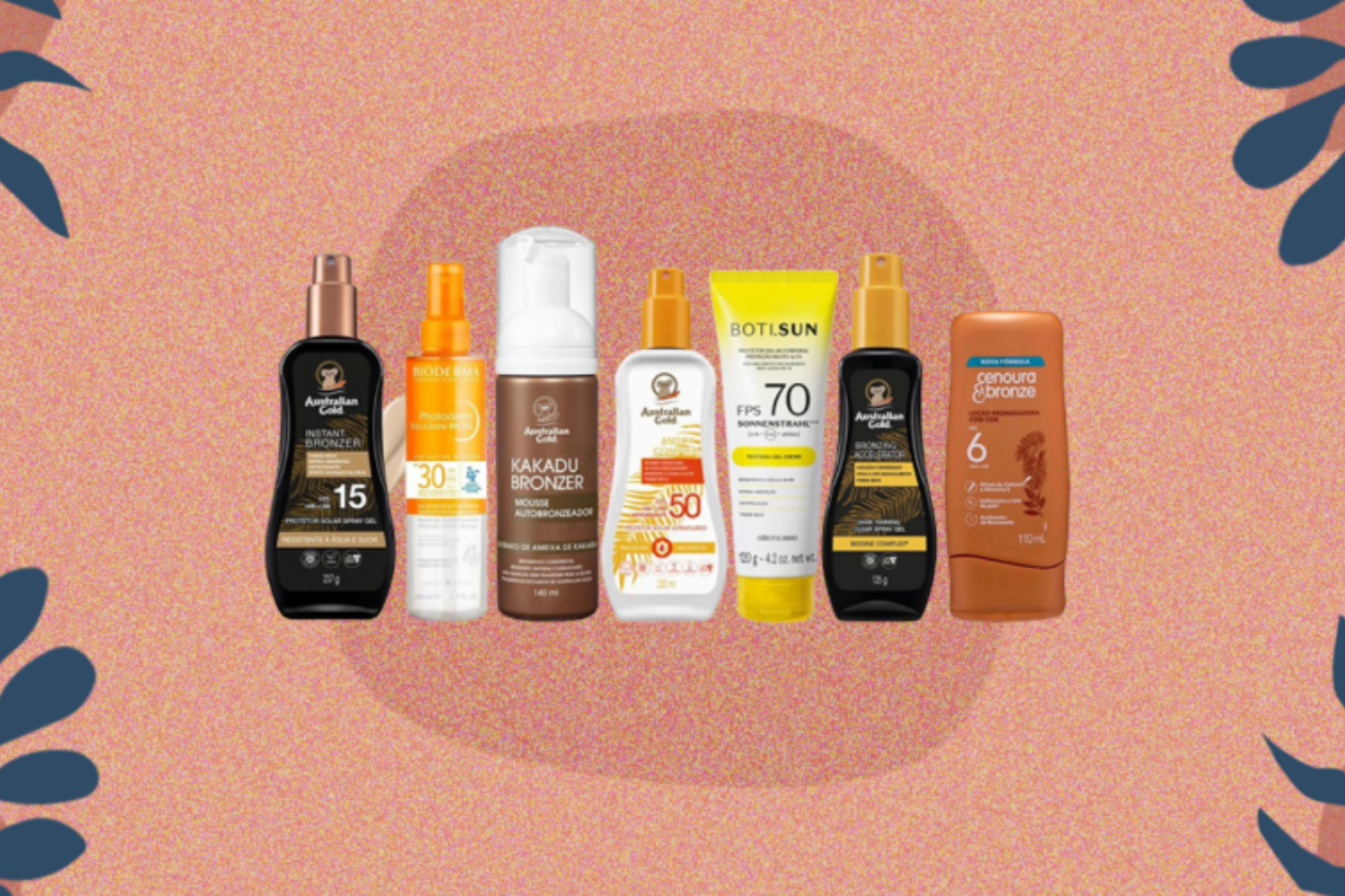 bronzeado saudável no verão